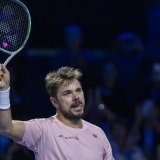 Stan Wawrinka peut remercier le public bâlois qui n'a cessé de le pousser. KEYSTONE/GEORGIOS KEFALAS